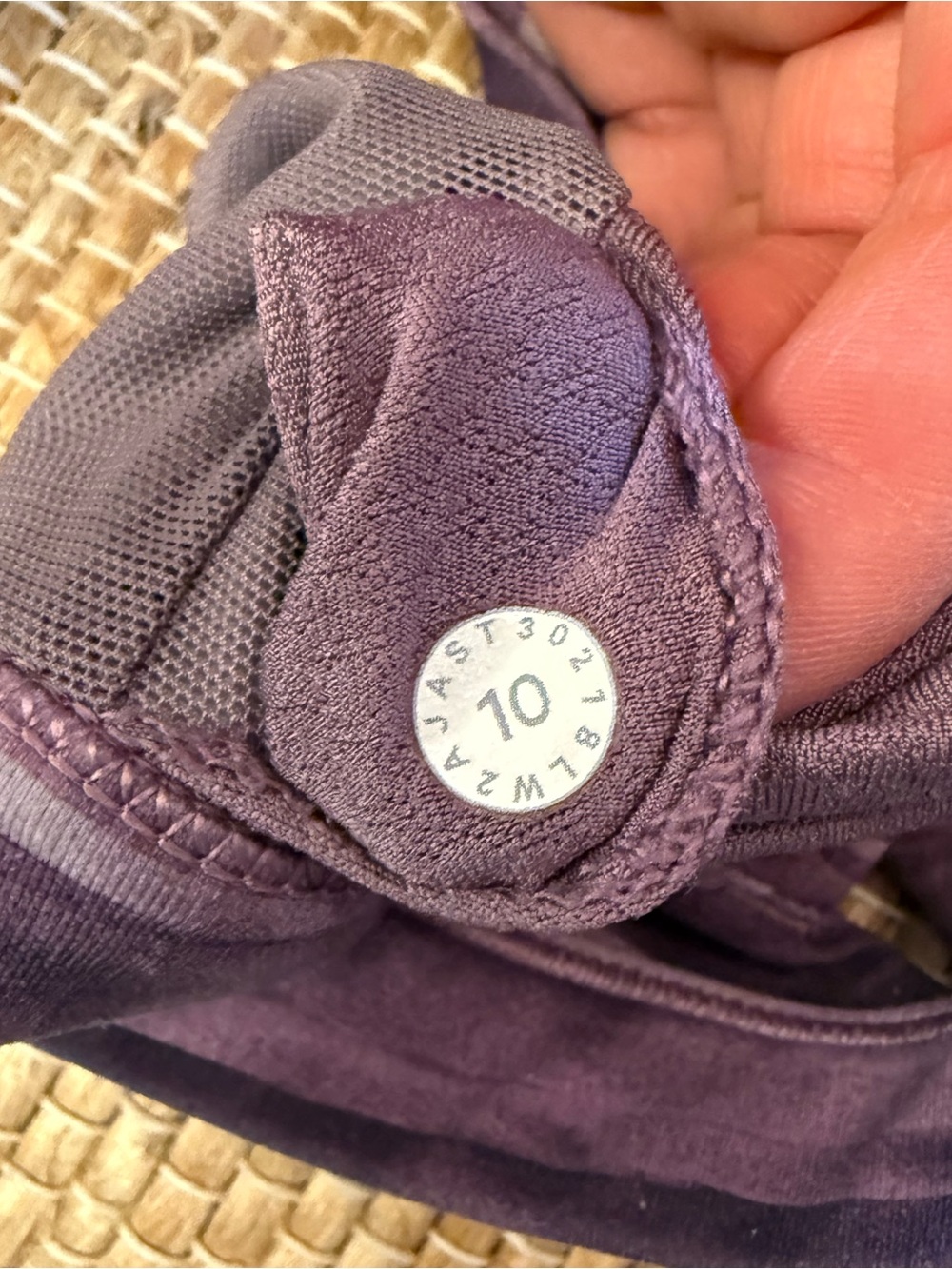 Lululemon Free to Be Serene Bra in Shadowed Smoked Mulberry Size 10 - Picture 3 of 4